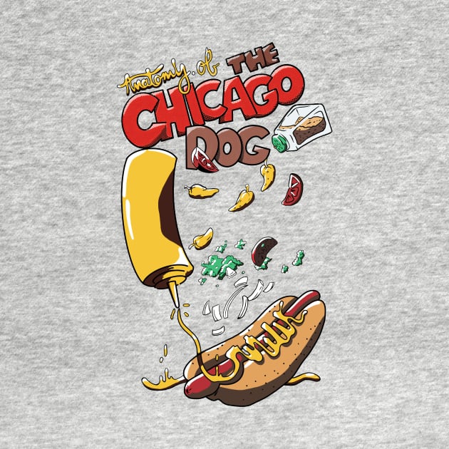 Anatomy of a Chicago Dog by kumtulmabur